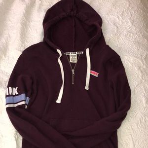 Victoria’s Secret PINK half zip sweater